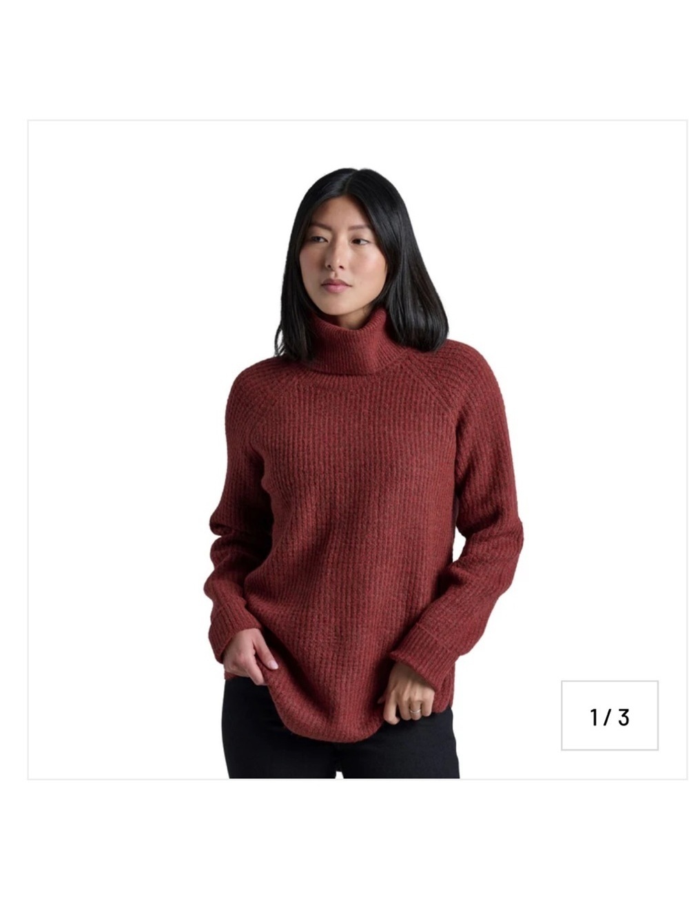 KÜHL Sienna Sweater – Cherrywood – Size Large